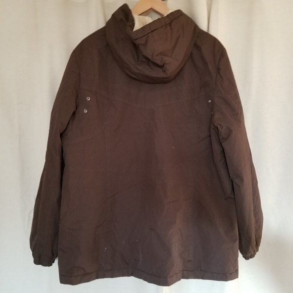 Weather Tamer Winter Coat Brown Tan XL - Picture 7 of 7